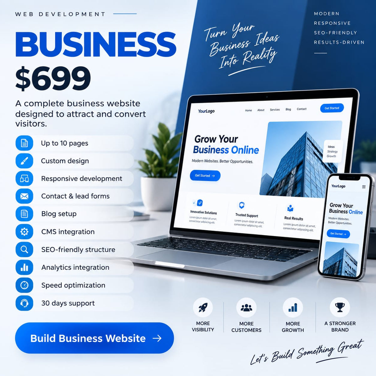WEB DEVELOPMENT BUSSINESS